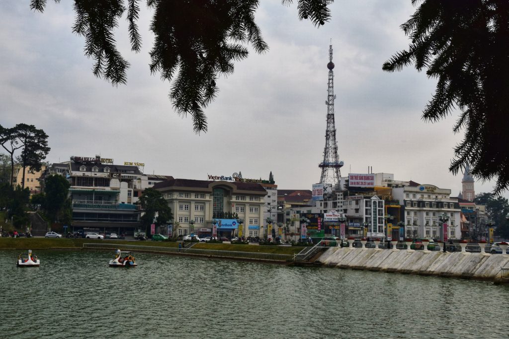 Eiffelturm-Funkmast in Da Lat